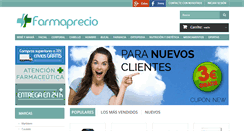 Desktop Screenshot of farmaprecio.com