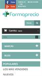 Mobile Screenshot of farmaprecio.com